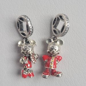 Mickey & Minnie Pandora Charms